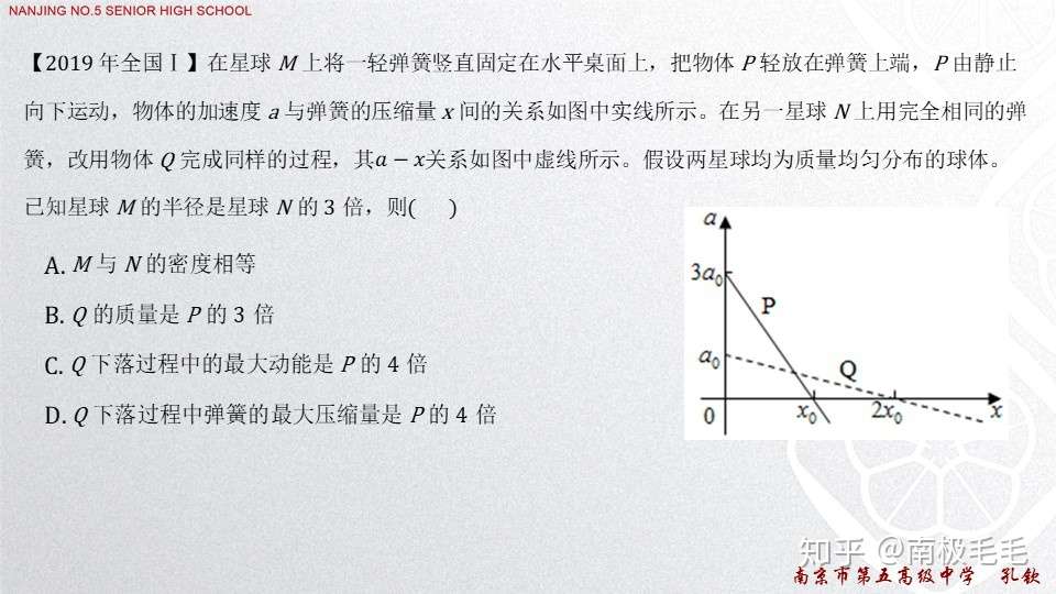 19年全国各地物理高考分类汇编 5 曲线运动与万有引力定律 知乎