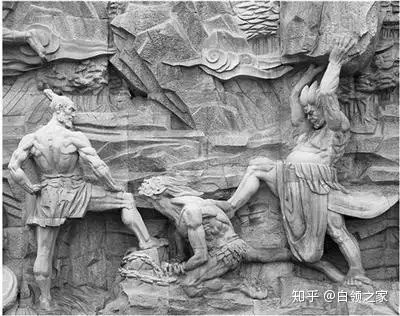 因而给我们留下了:"共工战蚩尤""大禹治水",以及水怪无支祁等故事,留