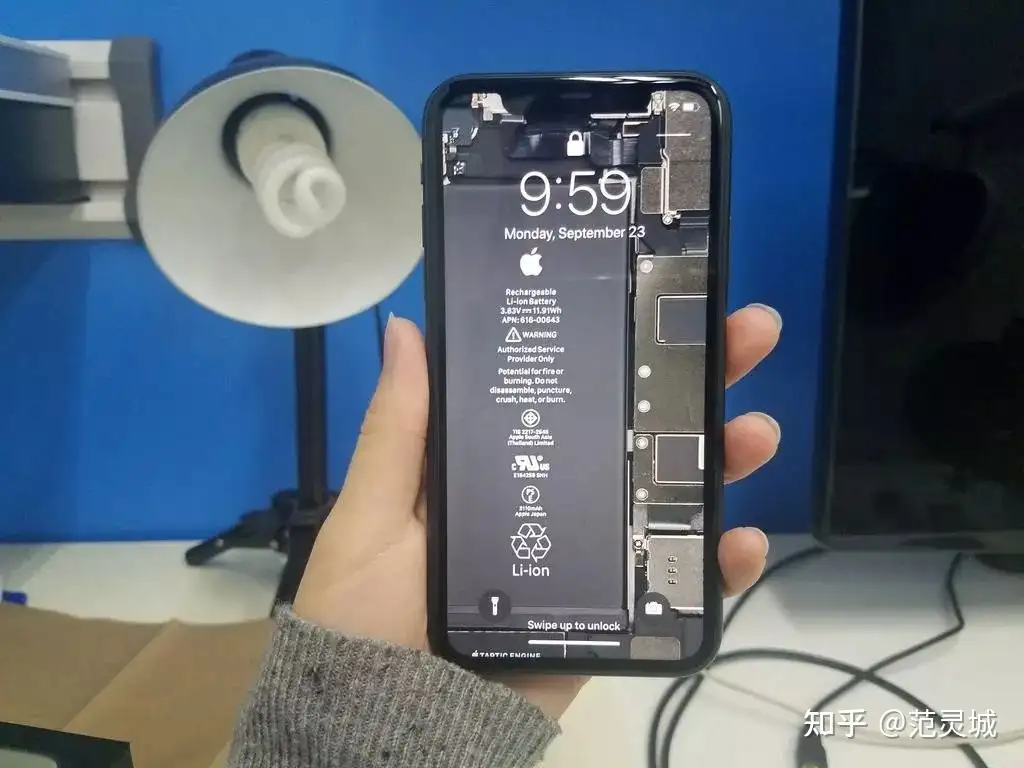 Iphone所有机型拆机壁纸 换上拥有 透视效果 知乎