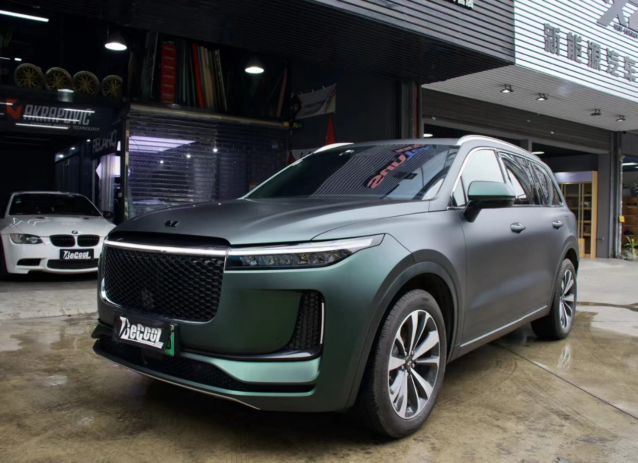 理想one整车改色仙踪绿