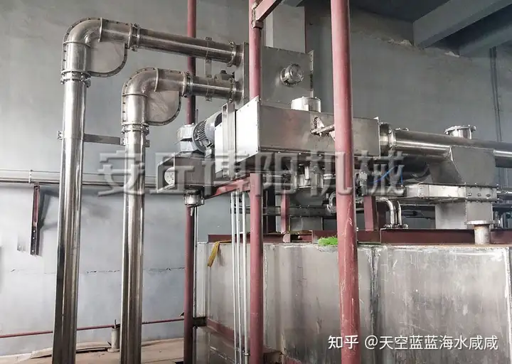 碳酸钙粉管链粉体输送机  管链机根据现场布置(图2)