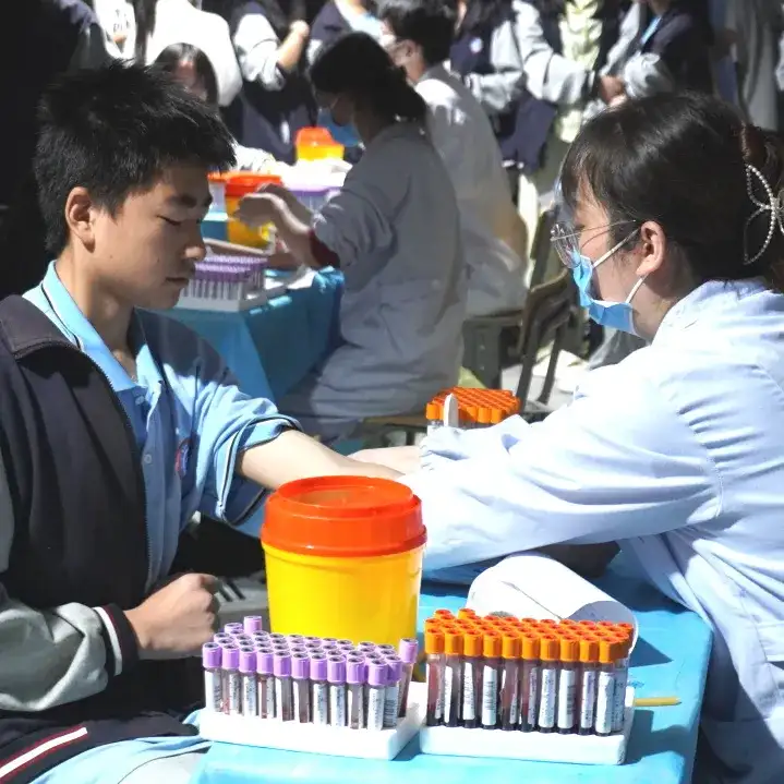 守护青春活力 共育梦想起航 | 塘栖校区22、23级学生体检(图3)