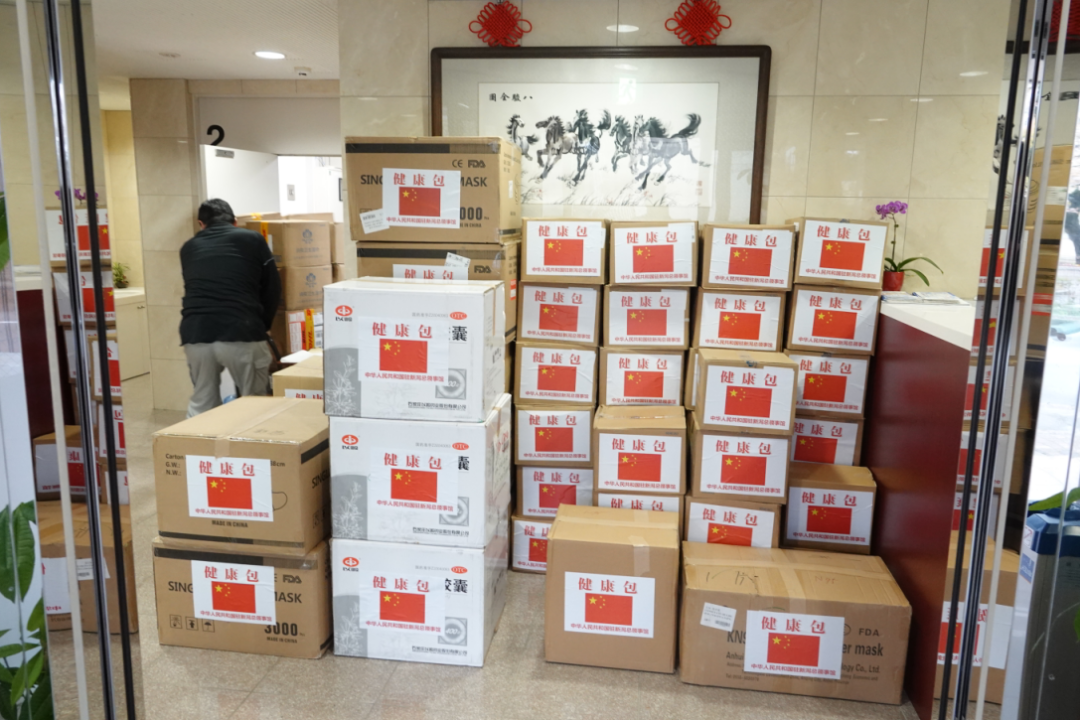 中国驻日本大使馆发放 健康包 在日留学生 感恩祖国 知乎