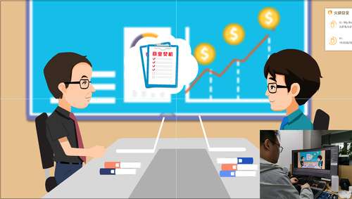理财金融mg动画宣传片理财就找靠谱的