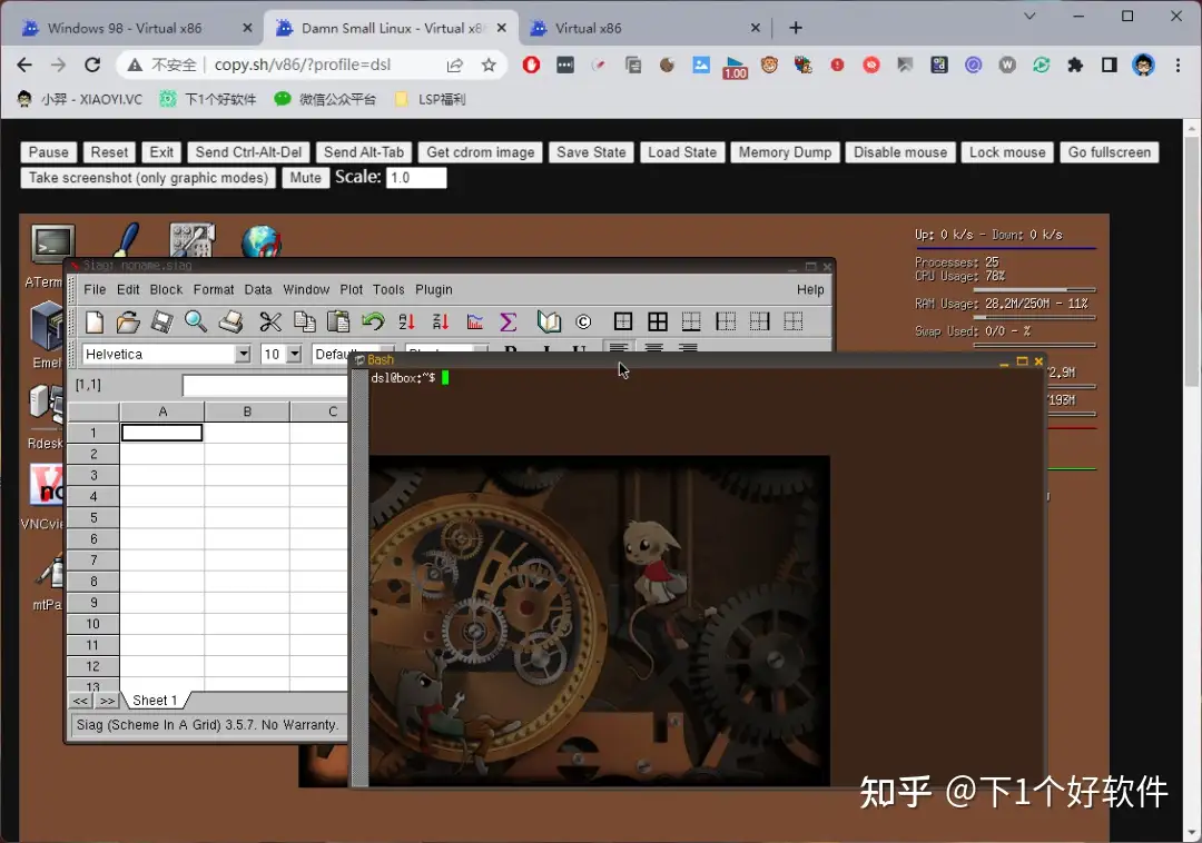在浏览器上运行各种系统 Windows Linux 知乎