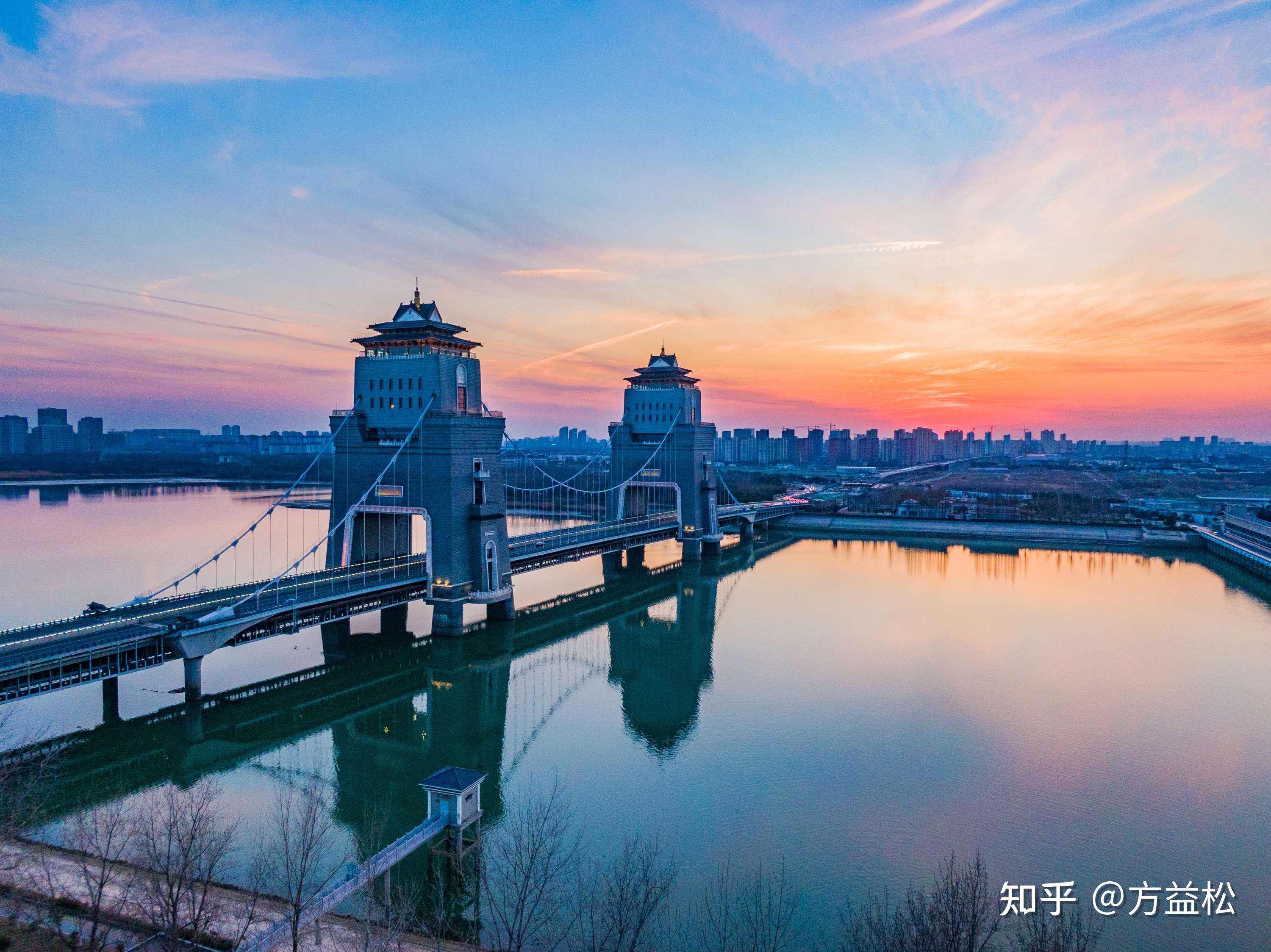 方益松 的想法: #扬州中心 未来之城# 巍巍万福大桥,尽显… - 知乎