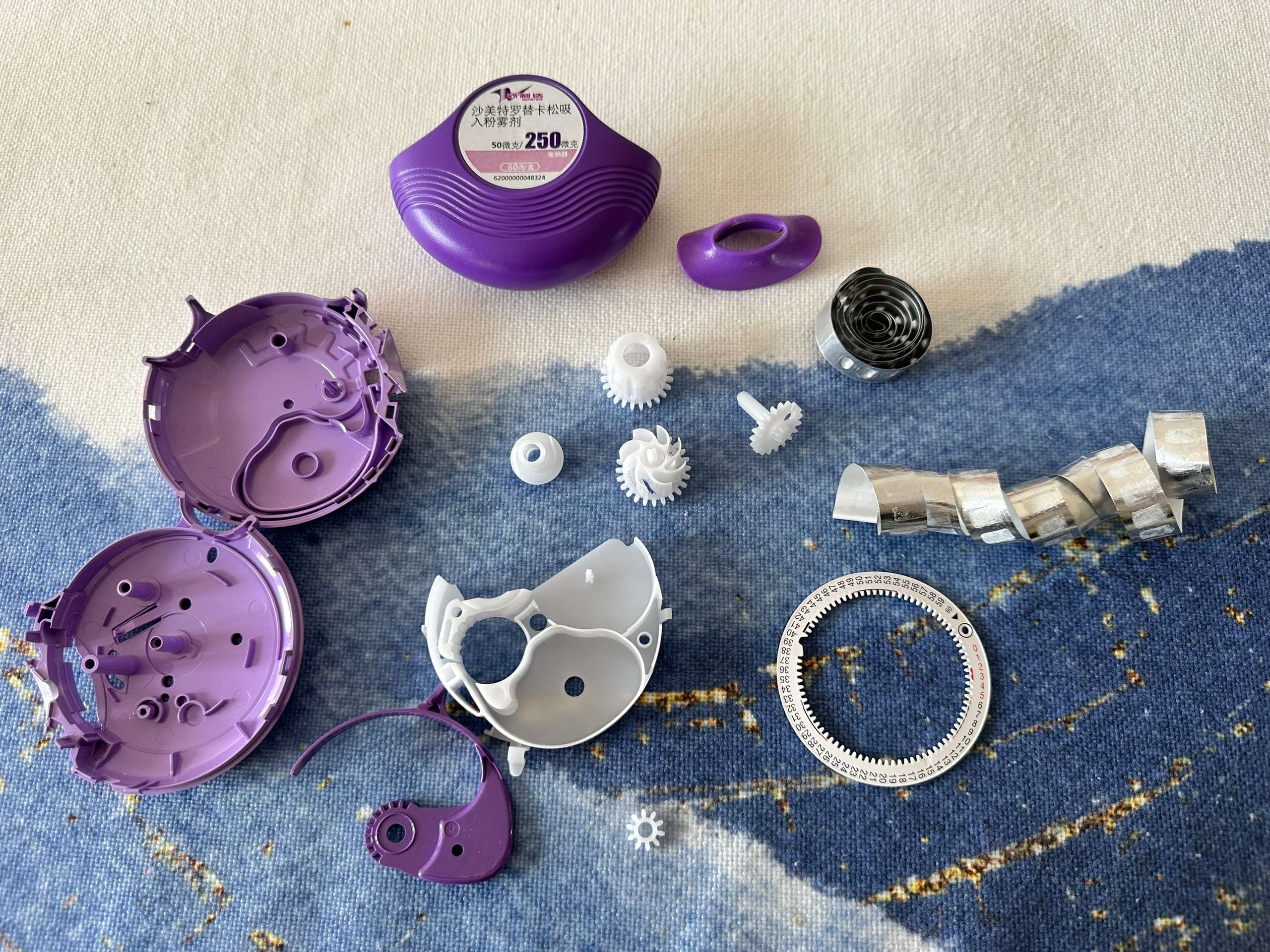 蒙特梭利jessica 的想法: 舒利迭的拆解图 | 完全拆开了舒利迭的药