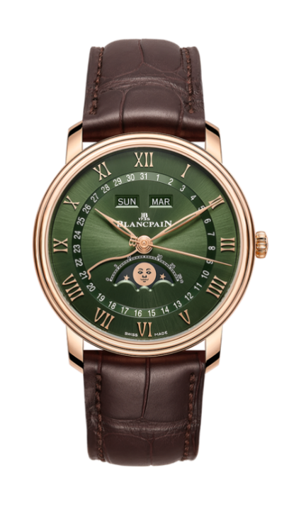 宝珀V系列推出全新绿色腕表，文学奖限量款6654青麦流金