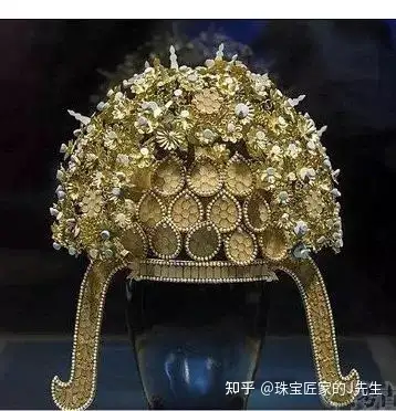 Tang Dynasty Princess' Phoenix Crown 唐代李倕公主金凤冠