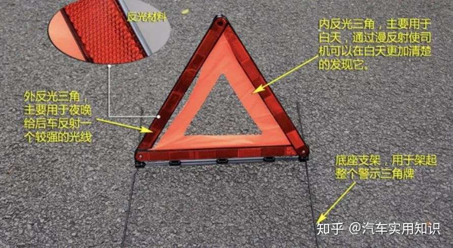 如何正确使用三角警示牌 看完涨姿势了 知乎