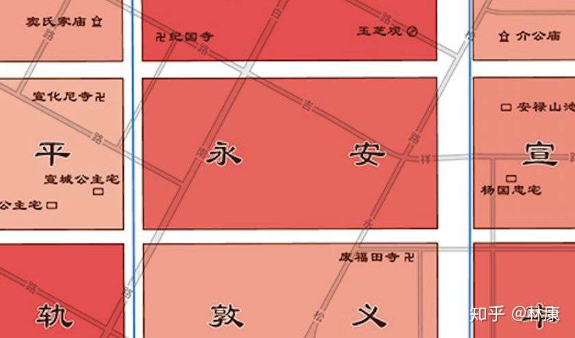 大唐名将战友 一个住到了西安首批商业小区 一个葬在了路边绿化带 唐长安城坊考据vol 8 知乎