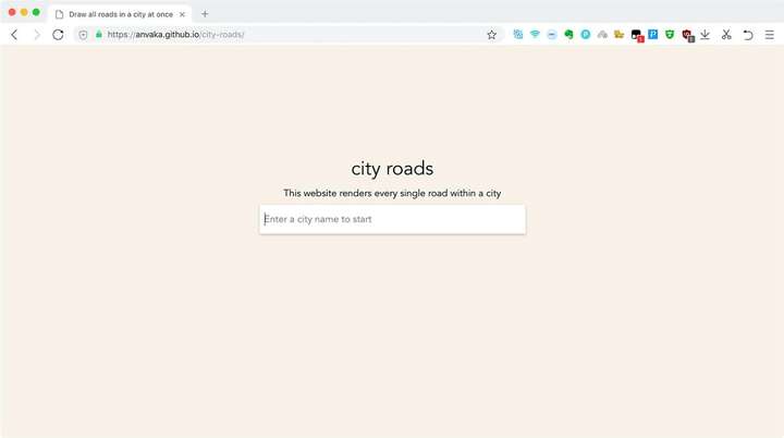 设计神器|一键生成全球任意城市的路网数据,支持导出矢量格式SVG