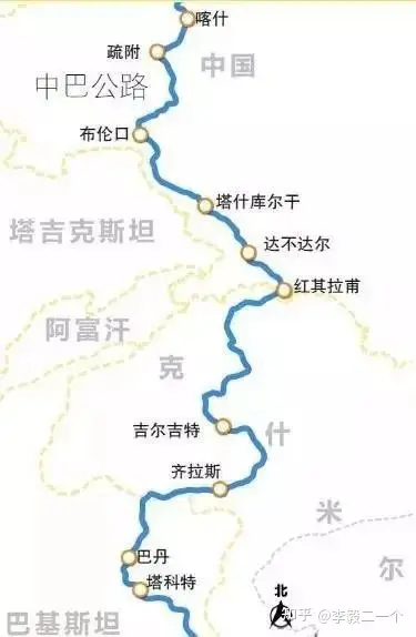 喀喇昆仑公路号称最美最险公路,是继金字塔之后的人类第八大奇迹,是