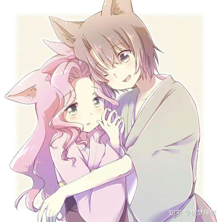 《此花亭奇谭》 两个都是女孩子哦,左边的是枣,右边的是莲 (我说的是