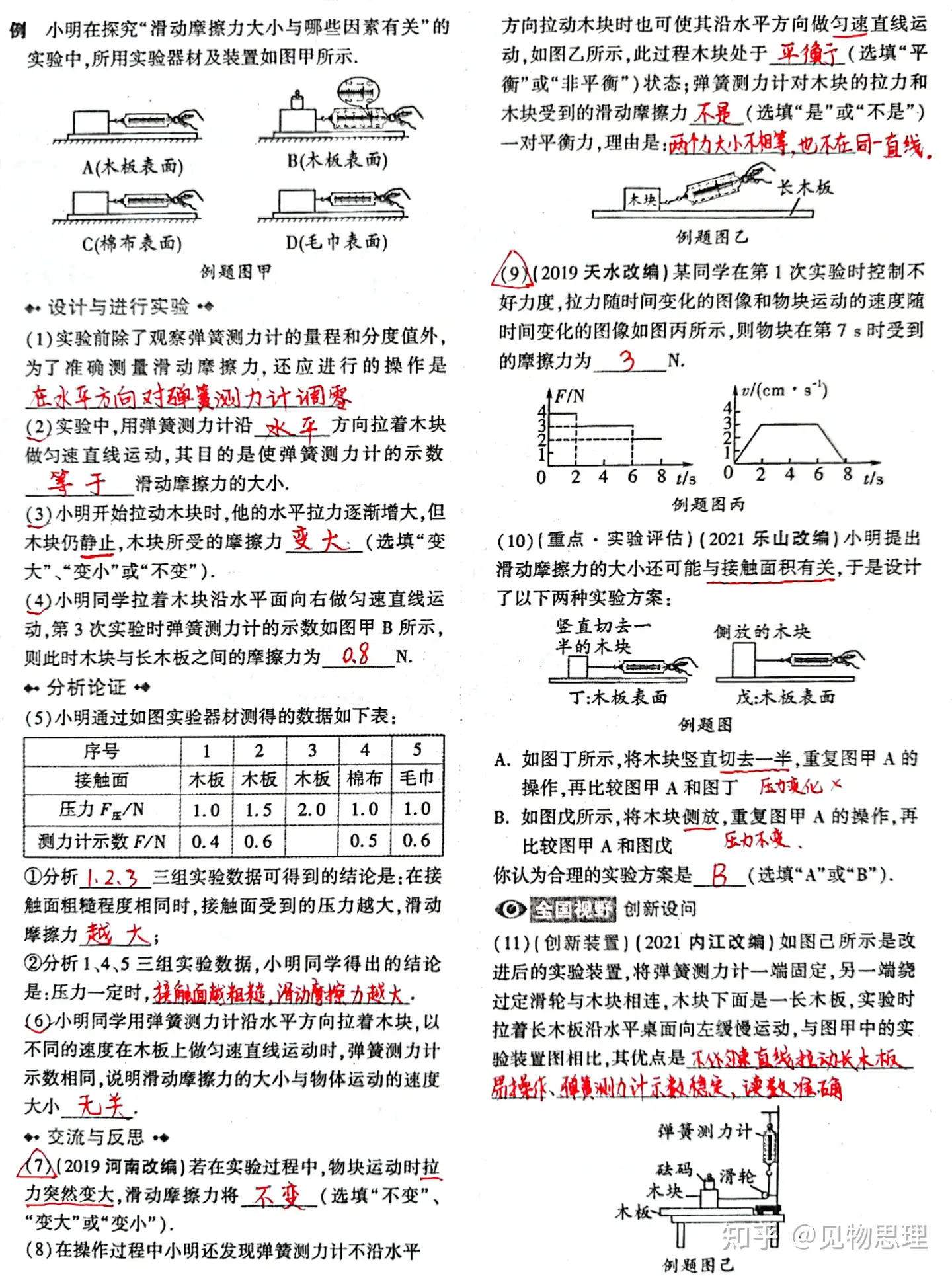 想要中考物理成绩优秀非此莫属！遇到这样的物理题，太幸运了！ - 知乎