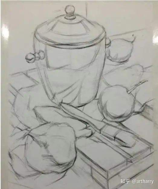 美院画室老师讲解素描静物画法技巧:如何才算画好?-美术100 美院画室老师讲解素描静物画法技巧:如何才算画好?