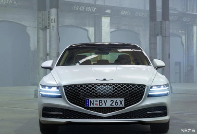 现代旗舰捷尼赛思g80澳洲上市约人民币40万