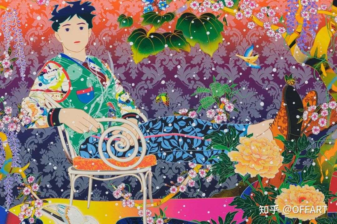 のぼり「リサイクル」 【松山智一作品集】A THOUSAND REGARDS | iuggu.ru