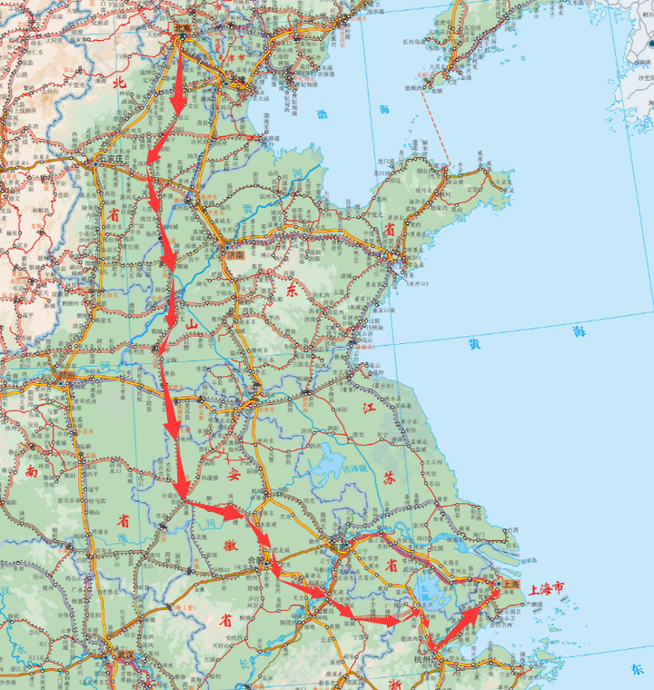 北京到上海货运列车需要多长时间