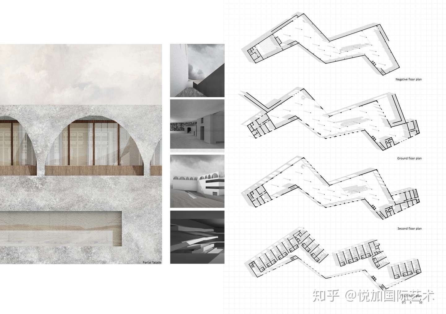 建筑设计 令人怦然心动的作品集炼成法 知乎