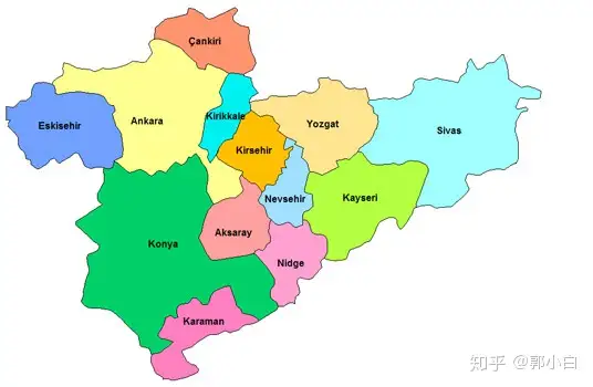 详细的土耳其区域划分和介绍