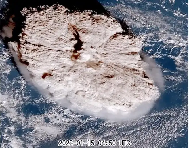 汤加火山爆发，威力相当于1000颗核弹，影响巨大，堪比史上7级火山喷发后的无夏之年？