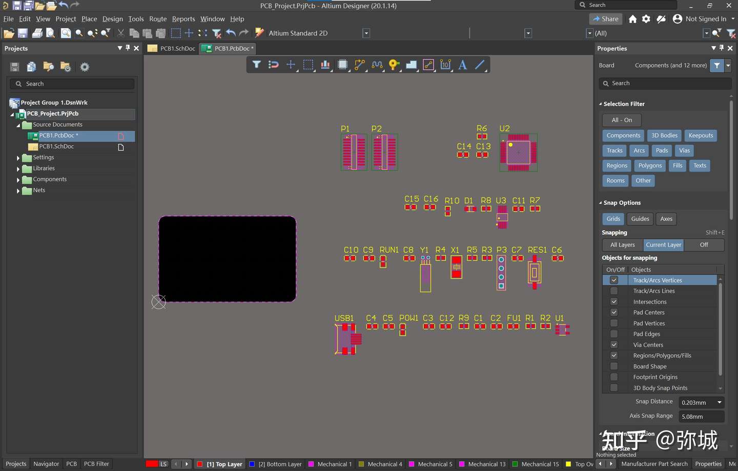 altium designer pcb 单位修改