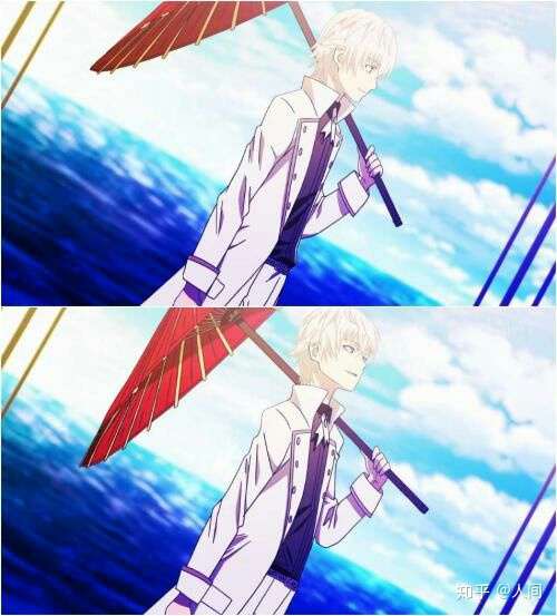 《k》中的小白(白银之王).声音穿透,性格温柔,幕后大佬.