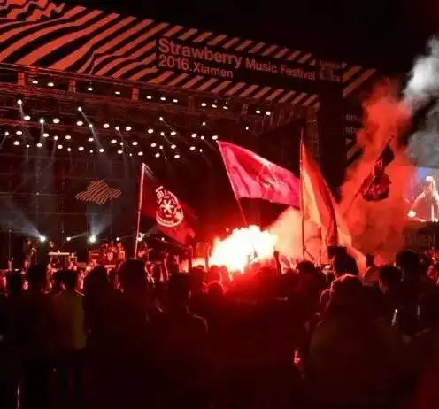 乐迷放冷焰火被拘留十天还能在草莓好好玩耍吗