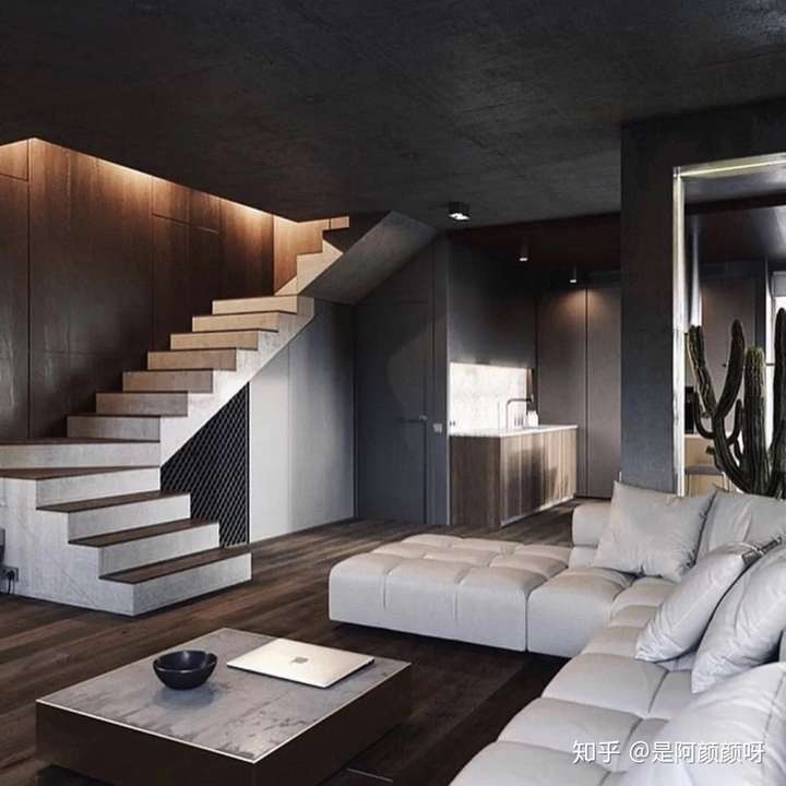 霸道总裁极简美式工业风