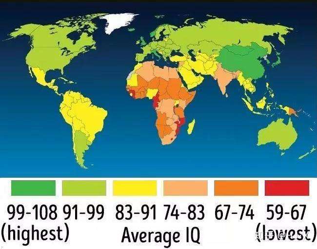 人种与性别的智商差距是真实存在的 知乎