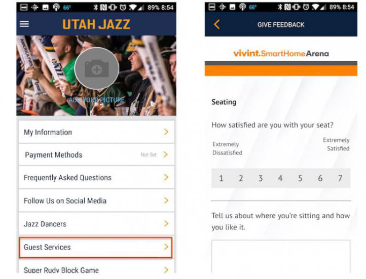 Utah Jazz向球迷推送调查问卷