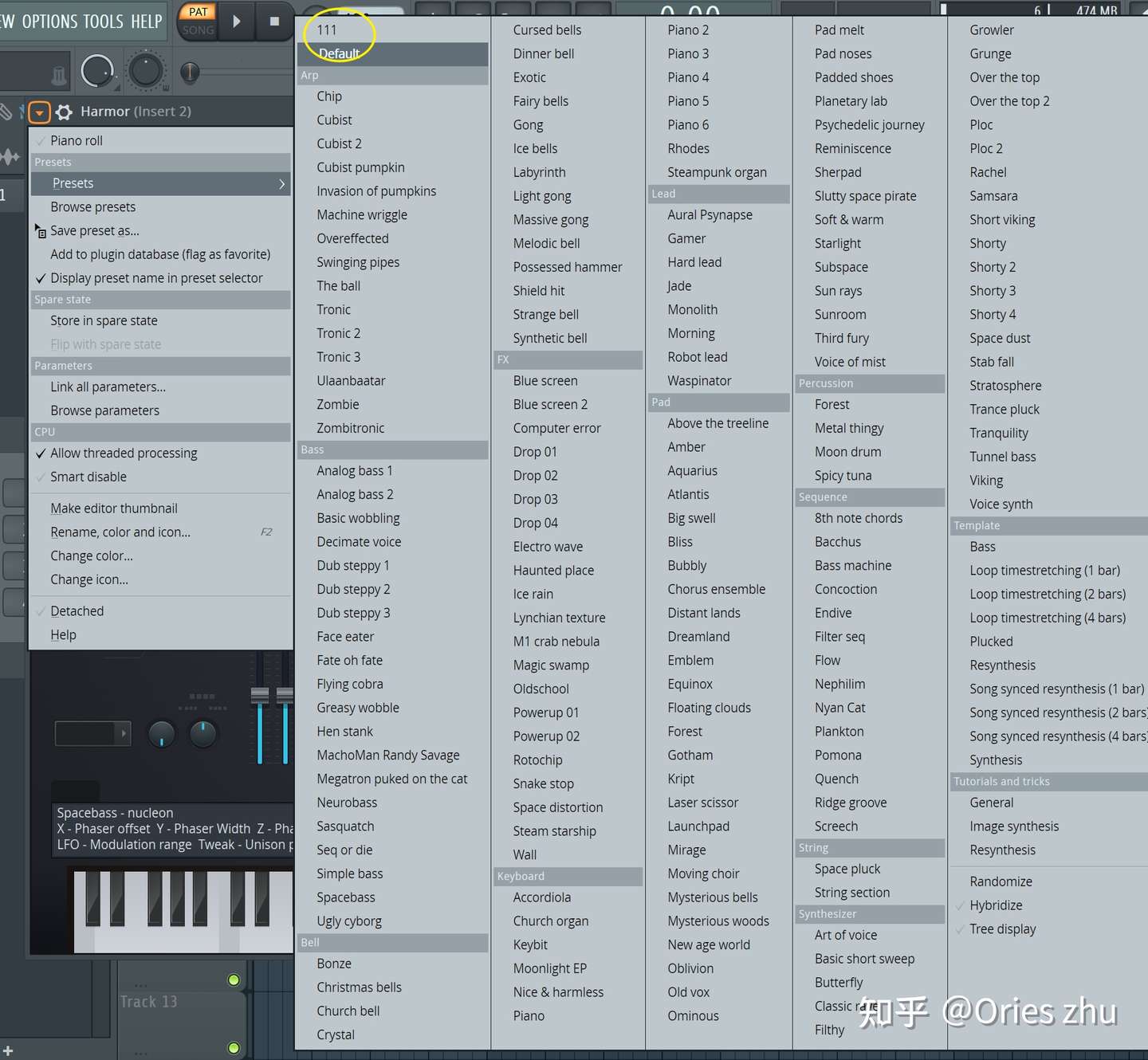 01flstudio 10音色的保存与导入 知乎