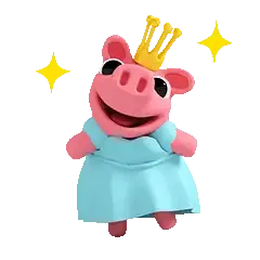 rosa the pig表情包图片