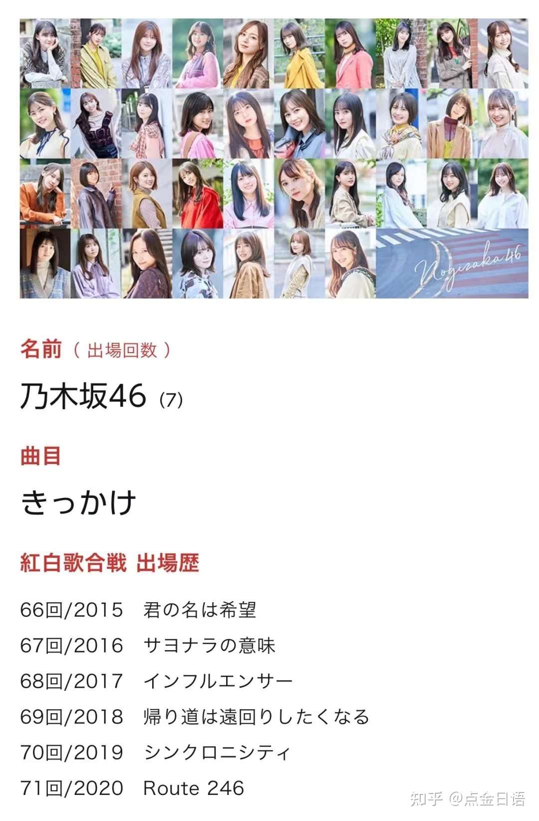 第72届红白歌会出场歌手曲目公布 知乎