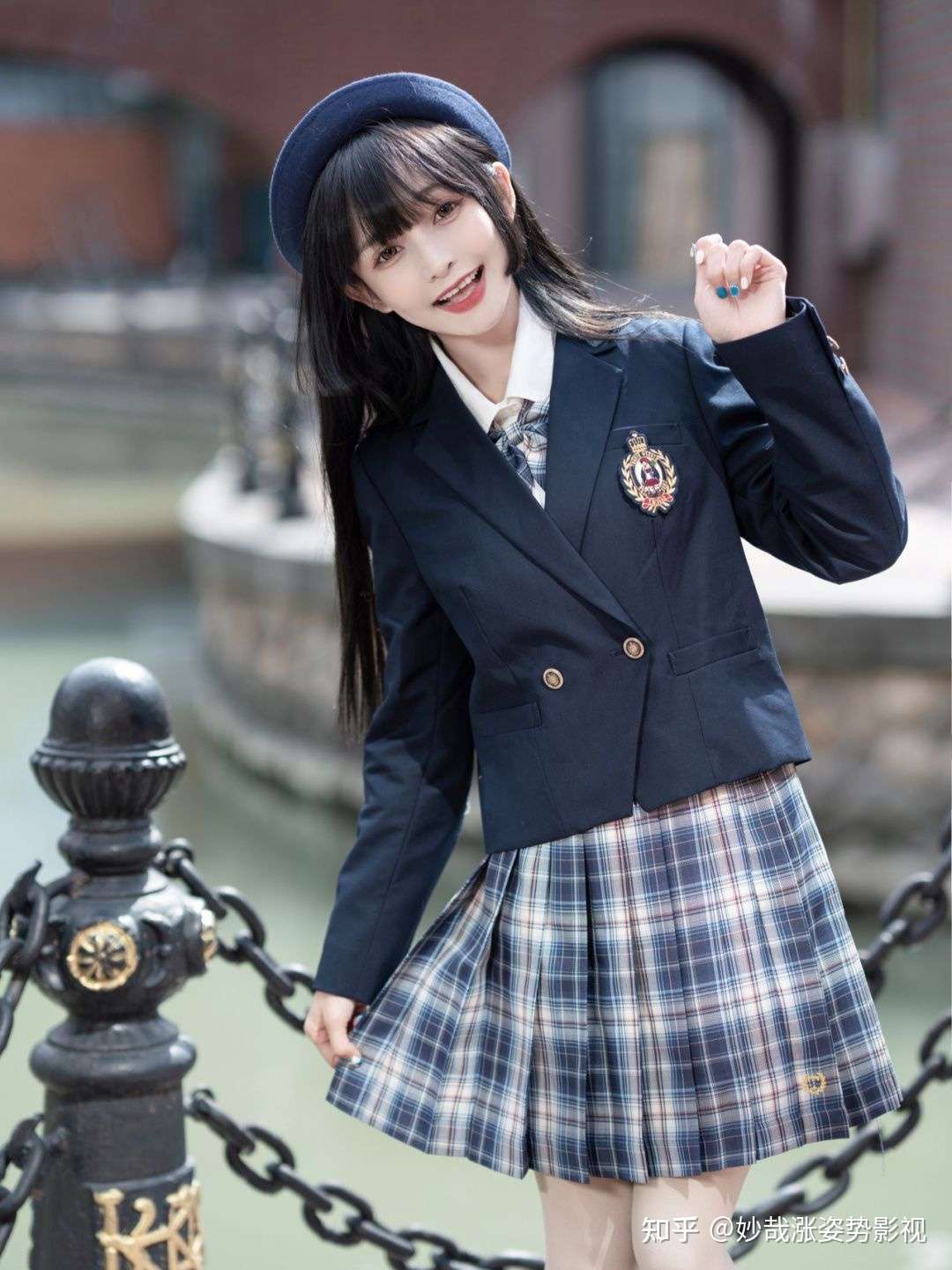 Jk制服这样穿才校供感十足 知乎
