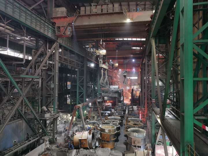 再来看看轧钢车间