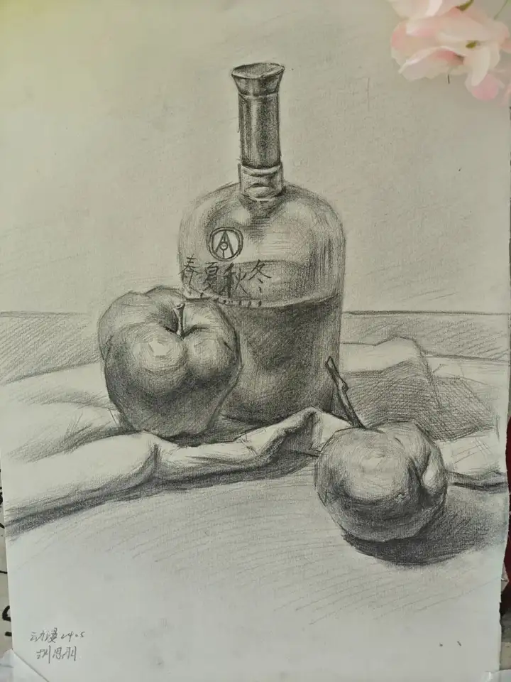 绘影逐光 青春创想|塘栖校区素描比赛优秀作品展(图12)