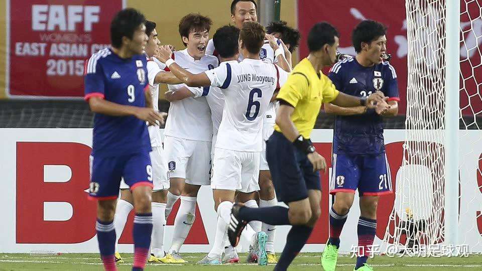 东亚杯 日本vs韩国 冠军争夺战 知乎