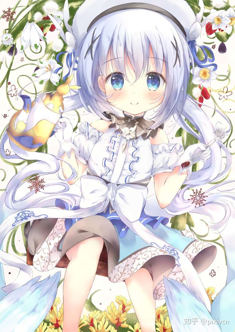 香风智乃插画精选 知乎