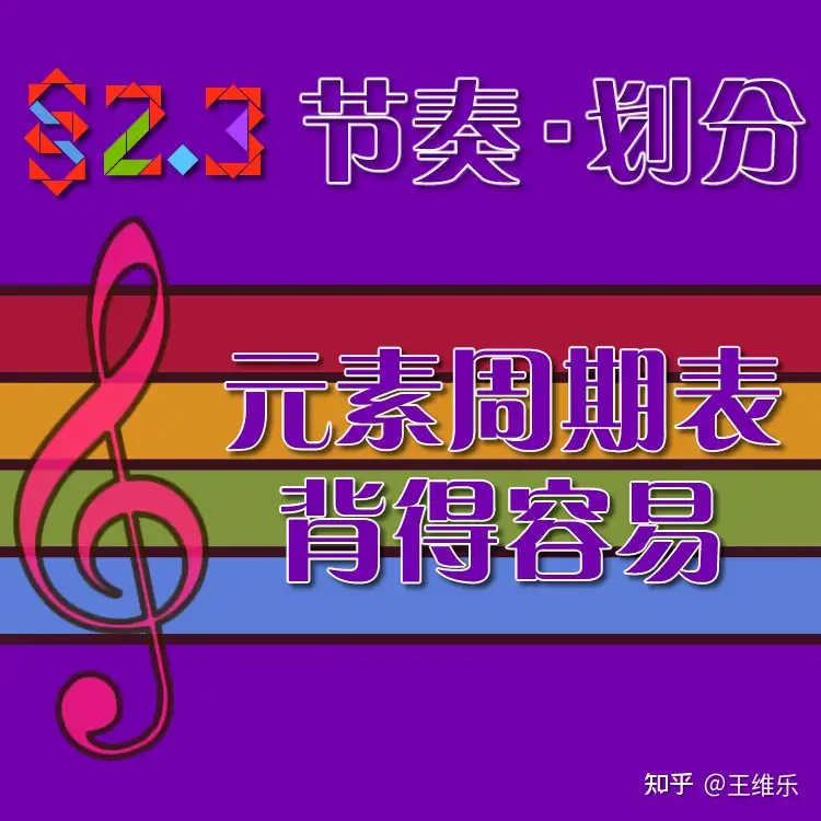 维乐的小白音乐课堂 ２ ３节奏之节奏的划分 知乎