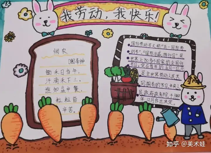 “五一”劳动节手抄报精选+素材大全（名言、谚语、古诗），快给孩子收藏吧！