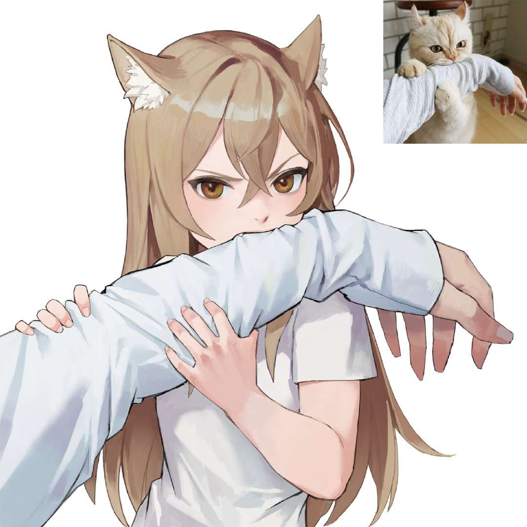 生活就是画画 的想法: 喵喵拟人化~超可爱!(变!给我变! 更多… - 知乎