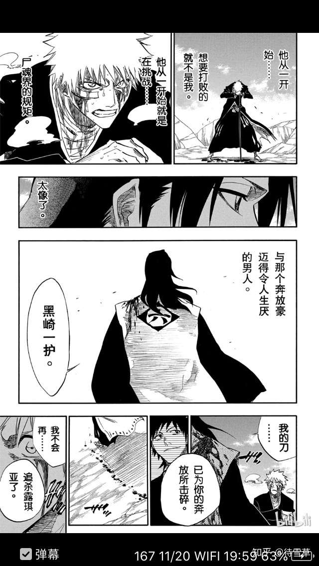 Bleach 人物解析 朽木露琪亚 四 朽木白哉与朽木露琪亚 知乎
