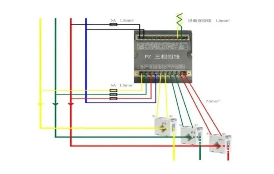 安科瑞AMC,PZ,ACR系列电力仪表的如何正确接线？ - 知乎
