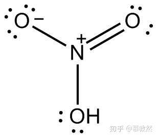 硝酸的结构式如下图
