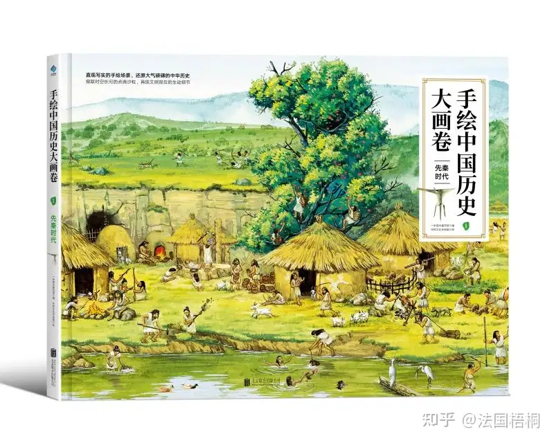 手绘中国历史大画卷》104个美图+ 1000个知识点，让育儿有了兴趣点- 知乎