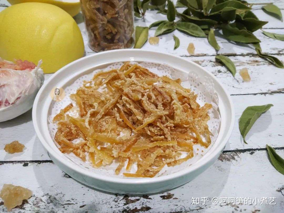 吃完的柚子皮不要丢 教你做成柚皮糖 好吃又健康 还能当零食 知乎