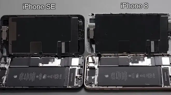 iPhone SE 与iPhone 8 内部设计几乎相同！那可以交换屏幕来实现3D