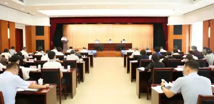 这个专项行动动员部署会，安徽省检察院作交流发言（检察专项活动）